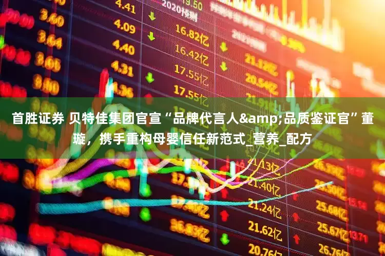 首胜证券 贝特佳集团官宣“品牌代言人&品质鉴证官”董璇，携手重构母婴信任新范式_营养_配方