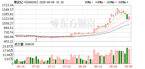 冠盈配资 寒武纪“称王”未果，A股为何突然异动？｜市场观察